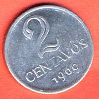 Brasilien 2 Centavos 1969