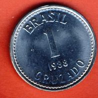 Brasilien 1 Cruzado 1988