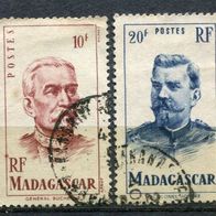OA0050 Madagaskar, gestempelt o , Michel 402 + 404. 1,00 M€, (2017)