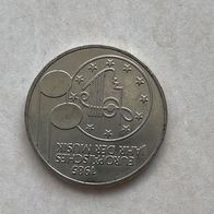 5-DM-Gedenkmünze "Europäisches Jahr der Musik", 1985 F - bankfrisch