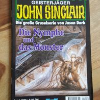 John Sinclair Heft/Band Nr. 1050--Die Nymphe und das Monster--1. Auflage