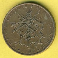 Frankreich 10 Francs 1980