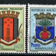 OA0071 Madagaskar, gestempelt o , Michel 513-14. 0,60 M€, (2017)