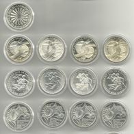 Deutschland 10 DM Münze 1972 J Spirale in München 625/1000 Silber 15,5 Gramm