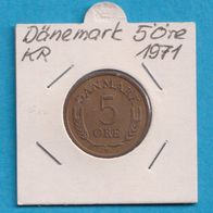 Dänemark 5 Öre 1971
