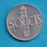 Spanien 50 Centimos 1966 * (68)
