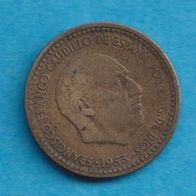 Spanien 1 Peseta 1953 * (62)