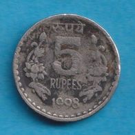 Indien 5 Rupees 1998