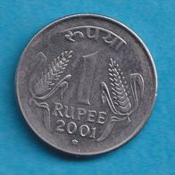 Indien 1 Rupee 2001