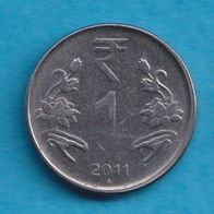 Indien 1 Rupee 2011