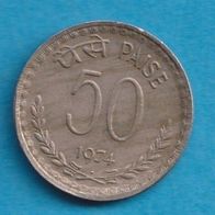 Indien 50 Paise 1974