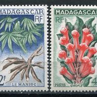 OA0028 Madagaskar, postfrisch * * , Michel 436 - 437. 1,00 M€, (2017)