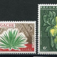 OA0031 Madagaskar, postfrisch * * , Michel 450-51. 1,20 M€, (2017)