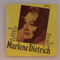 Marlene Dietrich , Single 7" - Amiga 1980