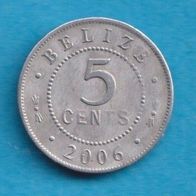 Belize 5 Cent 2006