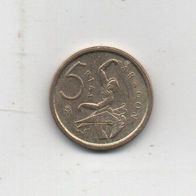 Münze Spanien 5 Peseten Aragon 1994