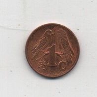Münze Süd Afrika 1 Cent 1996