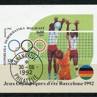 OA0107 Madagaskar, gestempelt o , Michel Block 191. 2,50 M€, (2017)