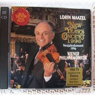 Lorin Maazel - CD - Neujahrskonzert 1996 in Wien - Doppel-CD