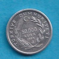 Türkei 50 000 Lira 1999 FAO - Nahrungssicherheit