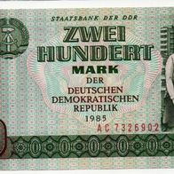 200 Deutsche Mark DDR Echt und UNC letzte Serie Bankfrisch