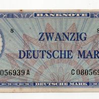 20 Mark 1948 Liberty Ro. 246a guter Zustand