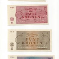 1 - 100 Kronen Theresienstadt 1943 UNC