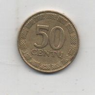 Münze Litauen 50 Centu 2000