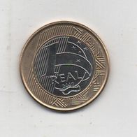 Münze Brasilien 1 Real 2007
