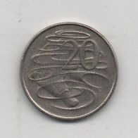 Münze Australien 20 Cent 1981