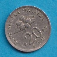 Malaysia 20 Sen 1997