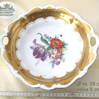 großer alter Prunkteller * Obstschale Prunkschale Rosenthal Porzellan Pompadour Ø 28