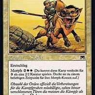 4x "Daru-Lanzenträger", Common aus "Aufmarsch", sehr wenig gespielt