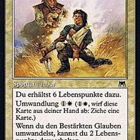 4x "Bestärkter Glauben", Common aus "Aufmarsch", Erhaltung siehe Text