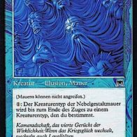 4x "Nebelgestaltmauer", Common aus "Aufmarsch", Erhaltung siehe Text