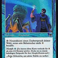 3x "Störender Grubenmagier", Common aus "Aufmarsch", Erhaltung siehe Text