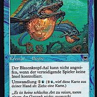 4x "Blasenkropf-Aal", Common aus "Aufmarsch", ungespielt