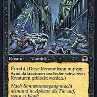 4x "Zerfledderte Legion", Common aus "Aufmarsch", ungespielt