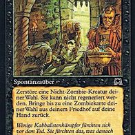 4x "Grausame Wiederbelebung", Common aus "Aufmarsch", ungespielt