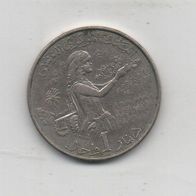 Münze Tunesien 1 Dinar