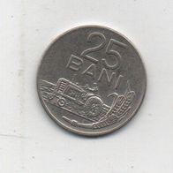 Münze Rumänien 25 Bani 1966