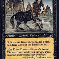 4x "Fluchbeladener Zentaur", Common aus "Aufmarsch", sehr wenig gespielt