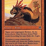 4x "Gespornter Vielfraß", Common aus "Aufmarsch", sehr wenig gespielt
