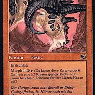 4x "Klippenhornwidder", Common aus "Aufmarsch", sehr wenig gespielt