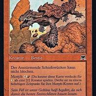 4x "Anstürmender Schieferrücken", Common aus "Aufmarsch", ungespielt