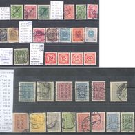 Briefmarken Deutsch-Österreich 1918/1921 Republik Österreich -1938