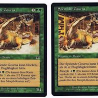 2x "Speiender Gourna", Common aus "Aufmarsch", sehr wenig gespielt