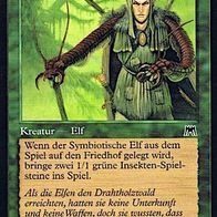 4x "Symbiotischer Elf", Common aus "Aufmarsch", Erhaltung siehe Text