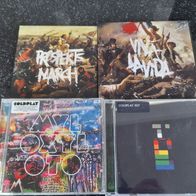 Coldplay - 4 CDs (Mylo Xyloto, X&Y, Viva la Vida / Prospekts March EP)