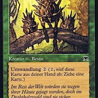 4x "Rindenhautmalmer", Common aus "Aufmarsch", Erhaltung siehe Text